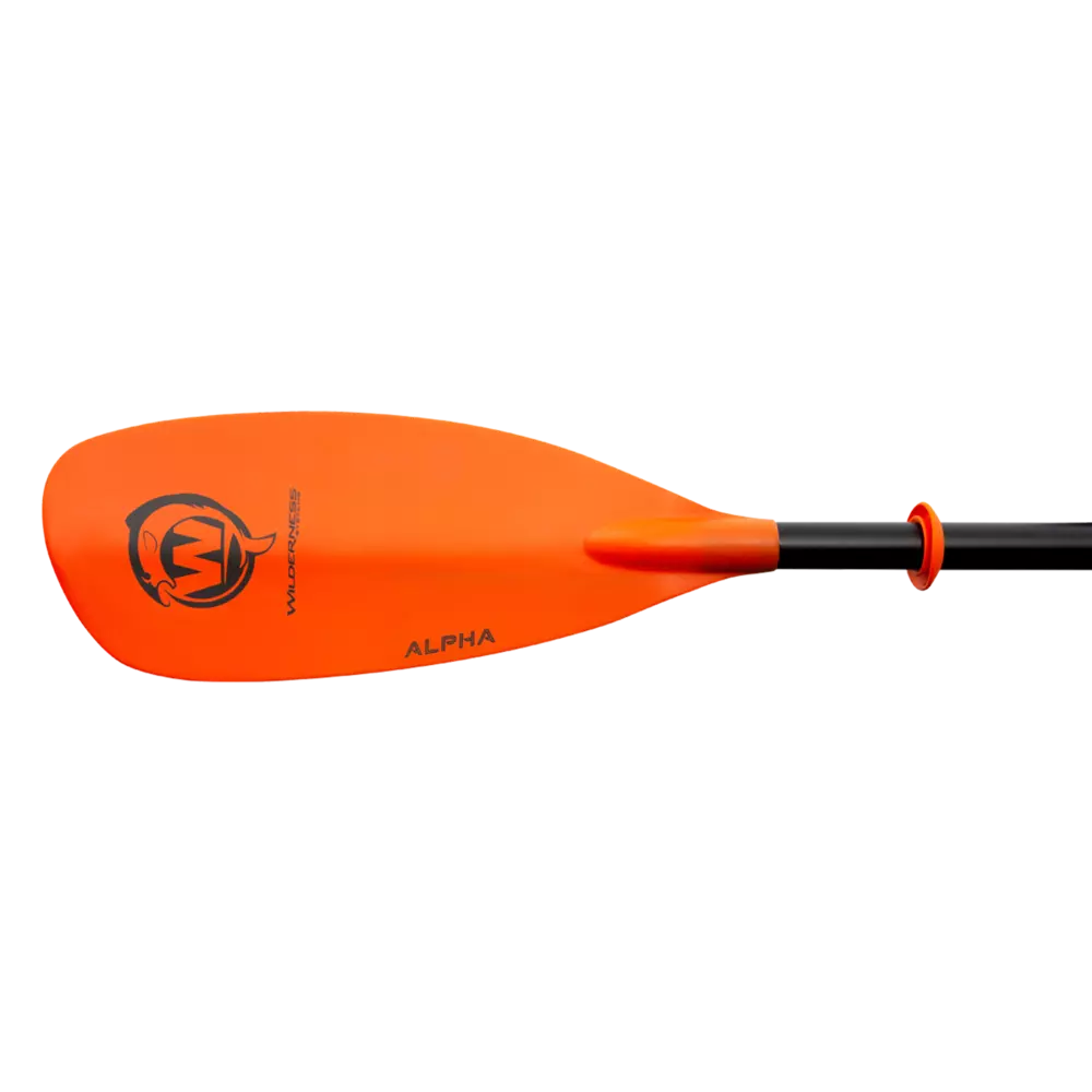 WILDERNESS SYSTEMS - Alpha Glass Angler Kayak Paddle 240-260 cm - Orange - 8070210 - TOP
