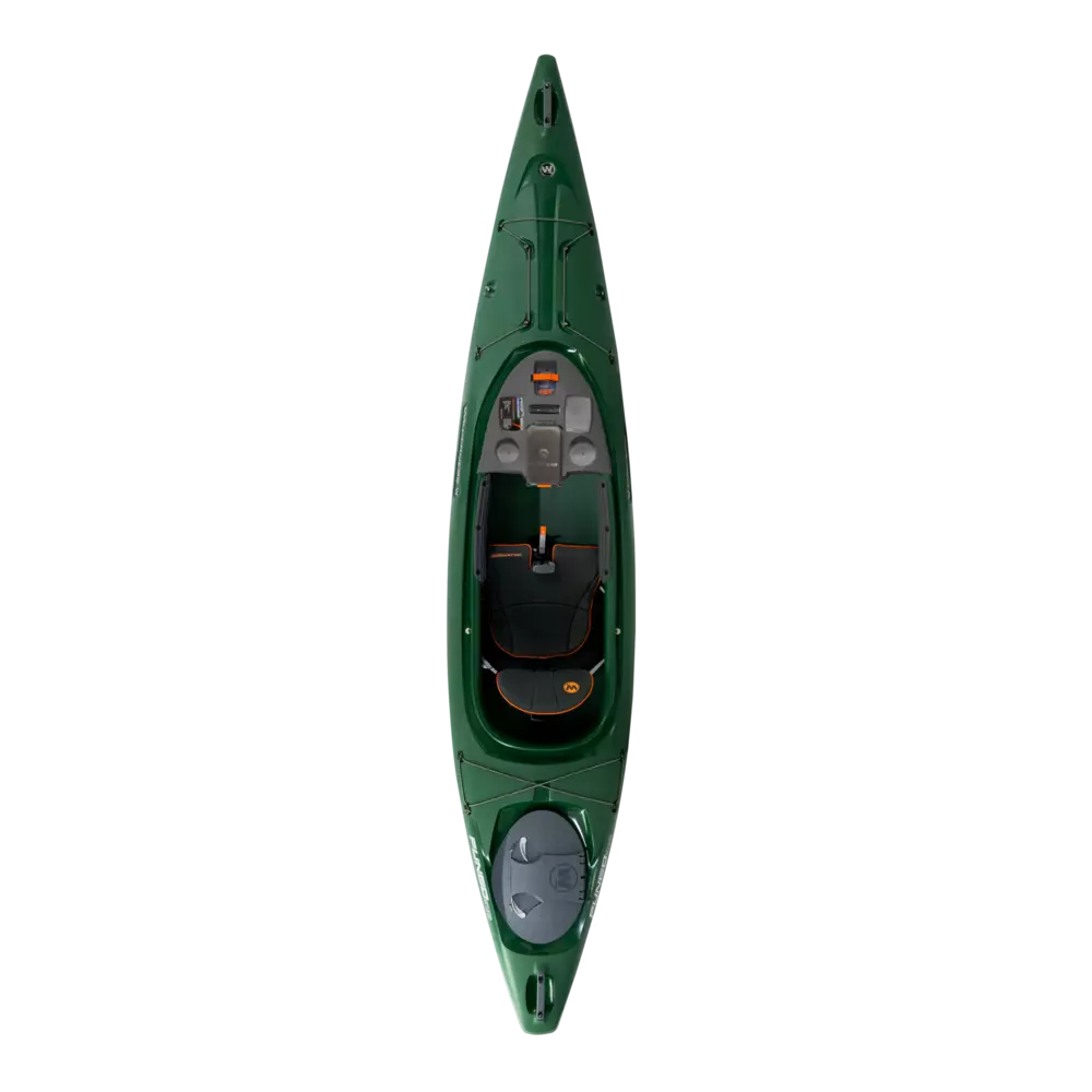 WILDERNESS SYSTEMS - Pungo 125 Recreational Kayak - Green - 9731079201 - TOP 