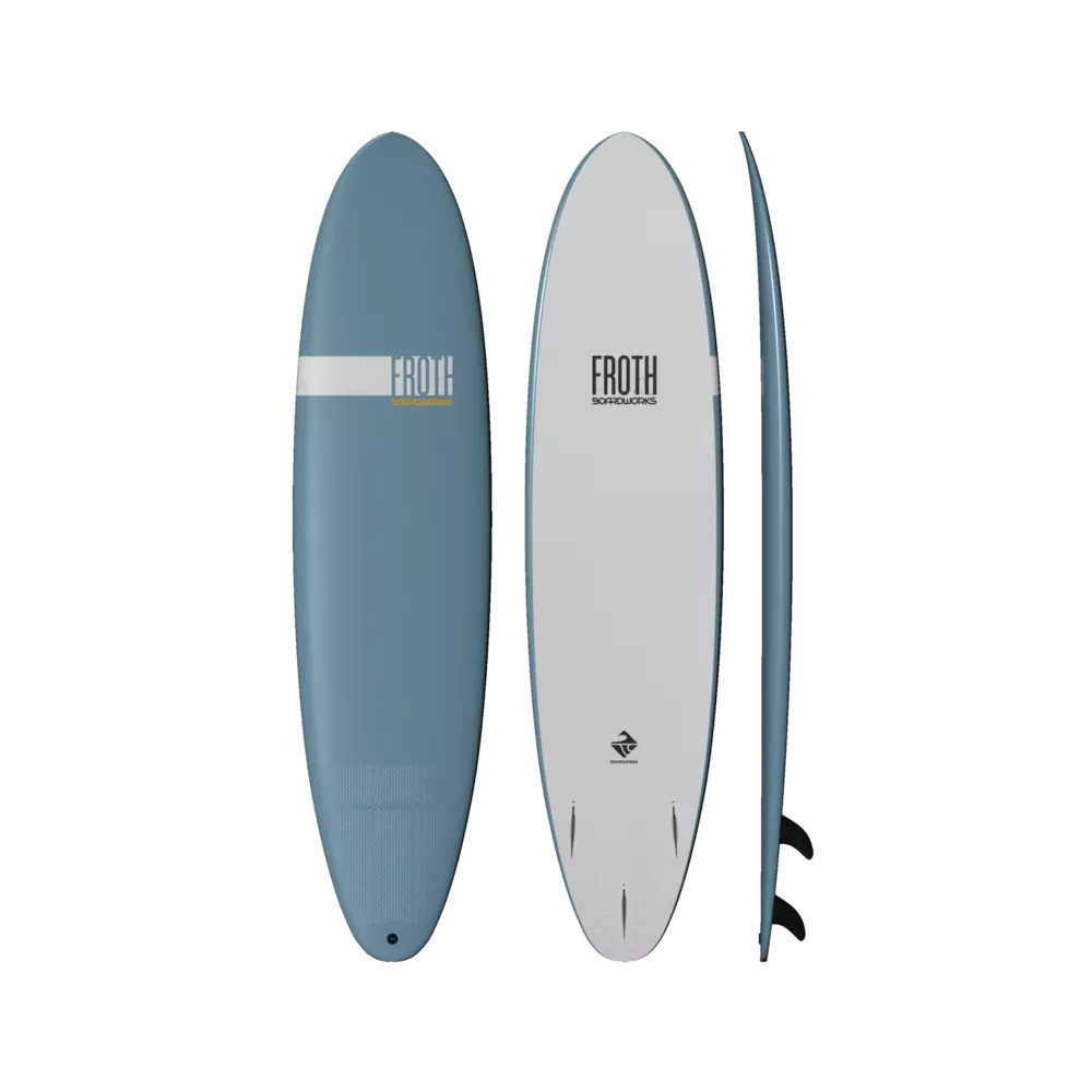 BOARDWORKS - Planche longboard Froth de 2,4 m (8 pi) - Blue - 4430319508 - TOP 
