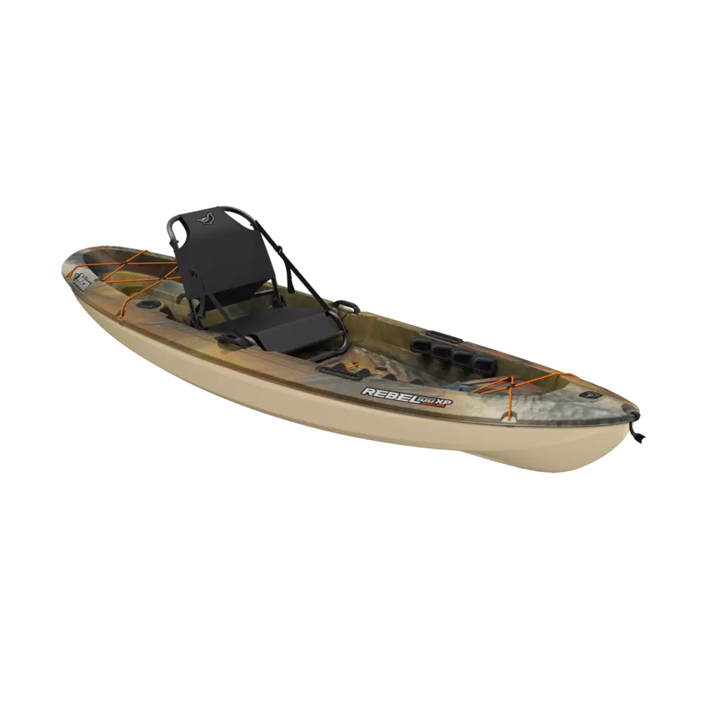 PELICAN - Rebel 100XP Angler Fishing Kayak - Grey - MGL10P505 - ISO