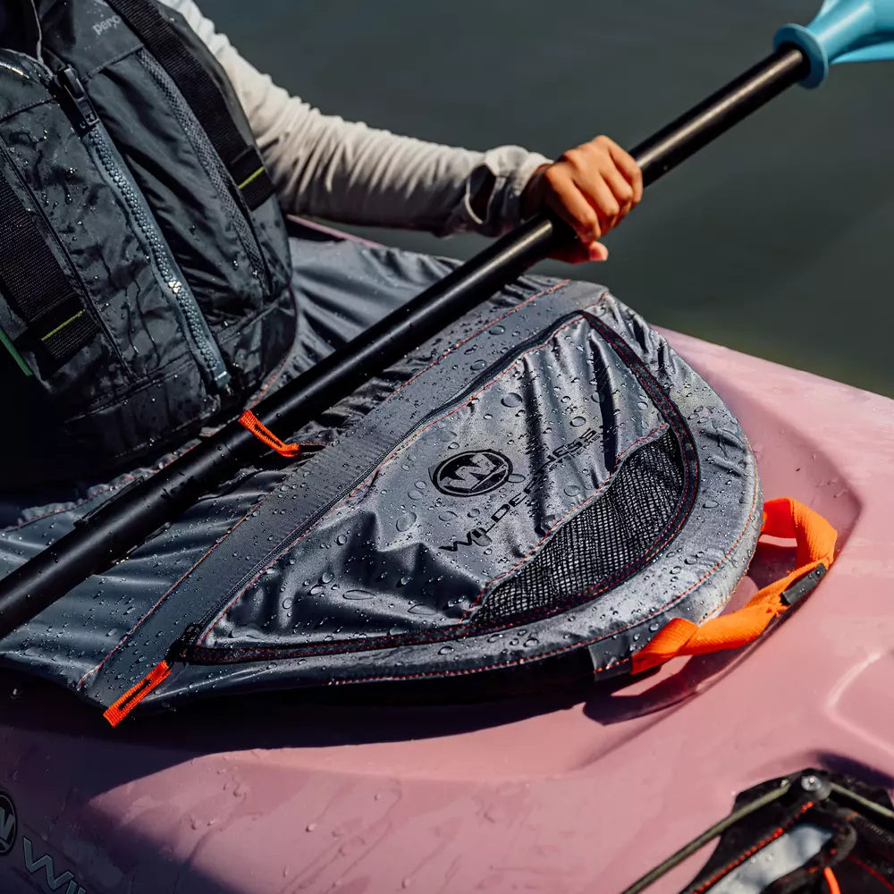 WILDERNESS SYSTEMS - Truefit Skirt W8 Spray Skirt - Grey - 8070286 - LIFE STYLE 2