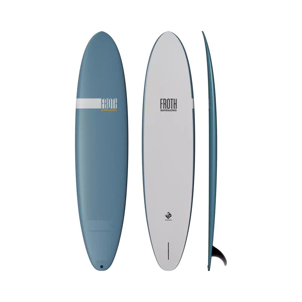 BOARDWORKS - Planche longboard Froth de 2,7 m (9 pi) - Blue - 4430329508 - TOP 