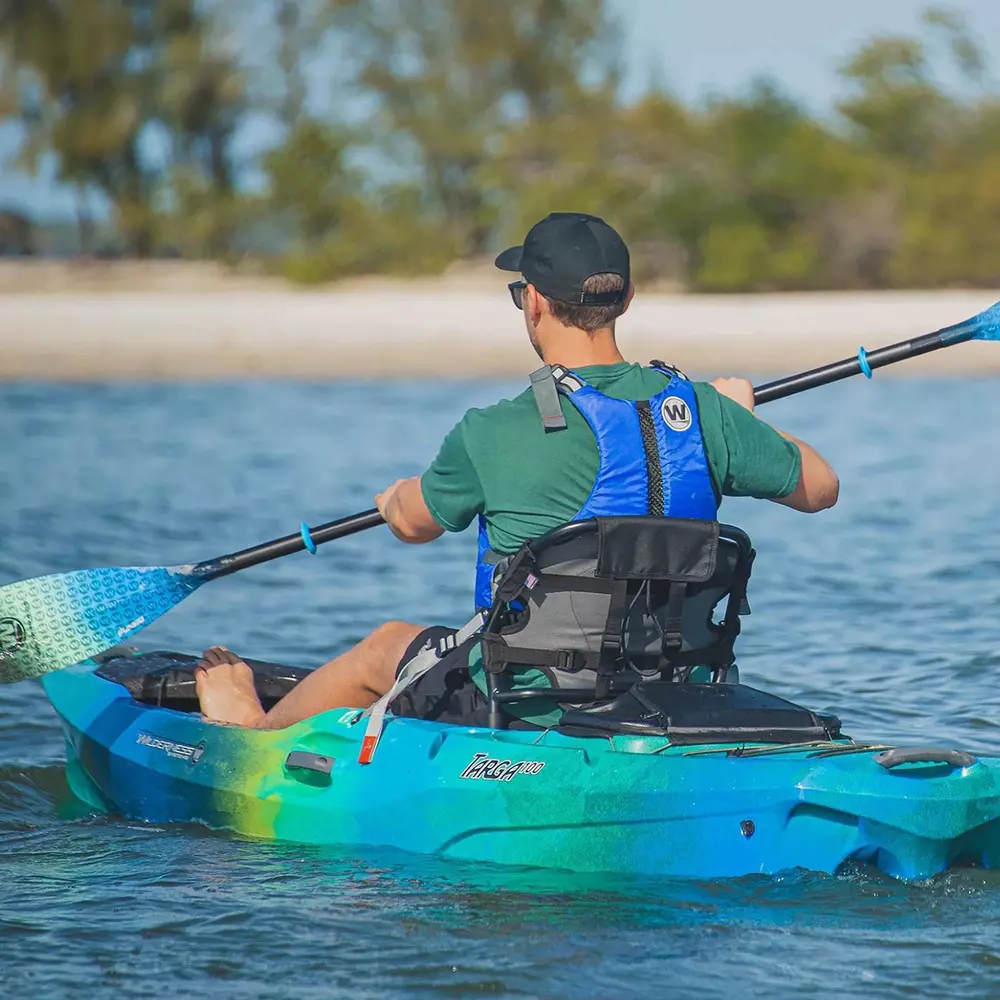 WILDERNESS SYSTEMS - Targa 100 Recreational Kayak - Blue - 9751121142 - LIFE STYLE 1
