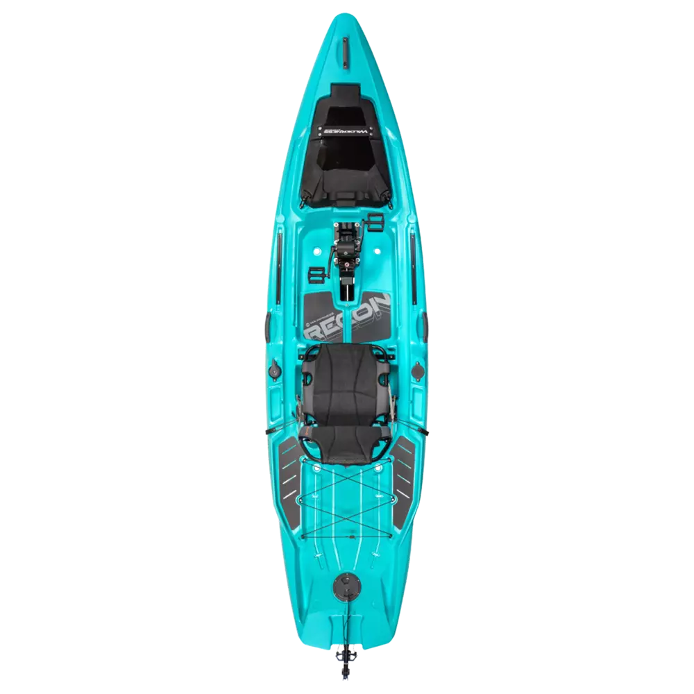 WILDERNESS SYSTEMS - Recon 120 HD Fishing Kayak - Discontinued color/model - Aqua - 9751090192 - TOP