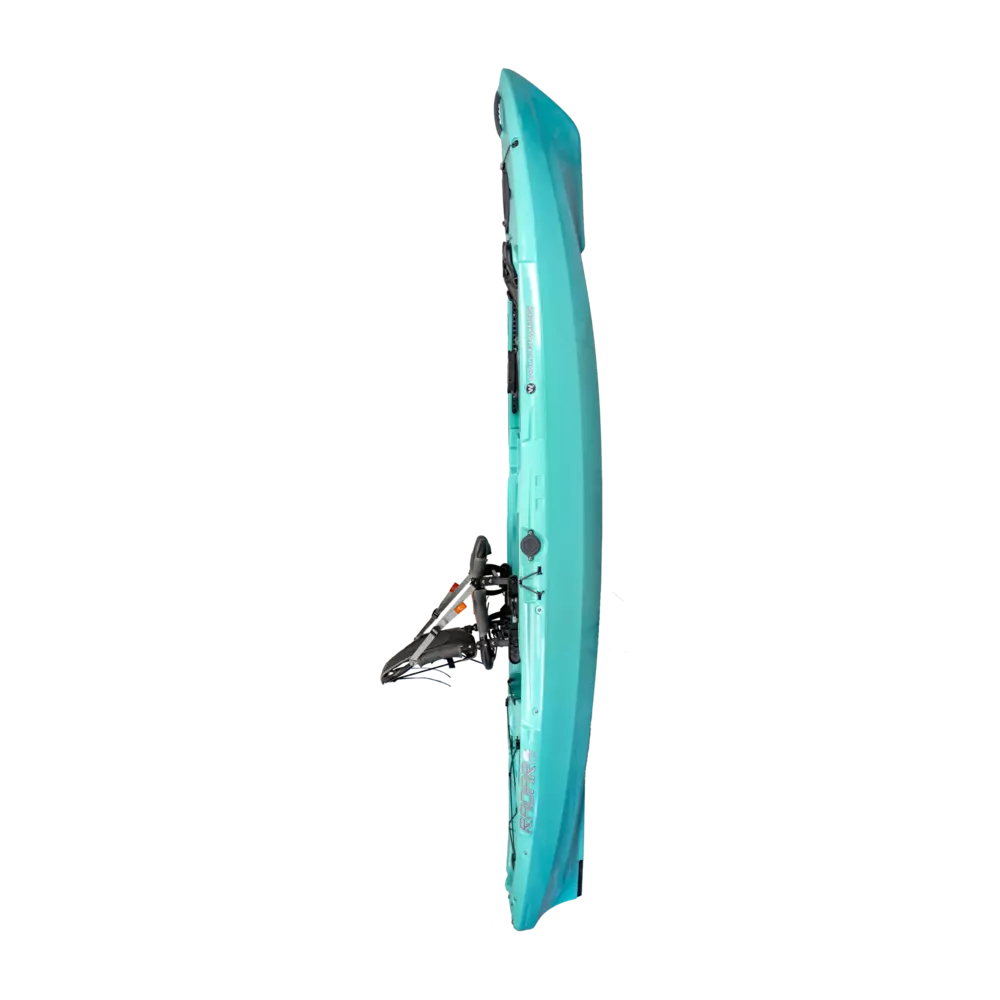 WILDERNESS SYSTEMS - Radar 115 Fishing Kayak - Aqua - 9750857192 - SIDE