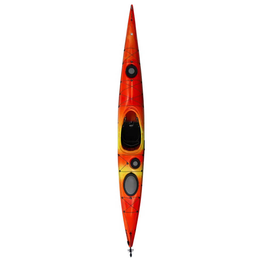 WILDERNESS SYSTEMS - Tsunami 175 Sit-Inside Touring Kayak - Orange - 9720717054 - TOP