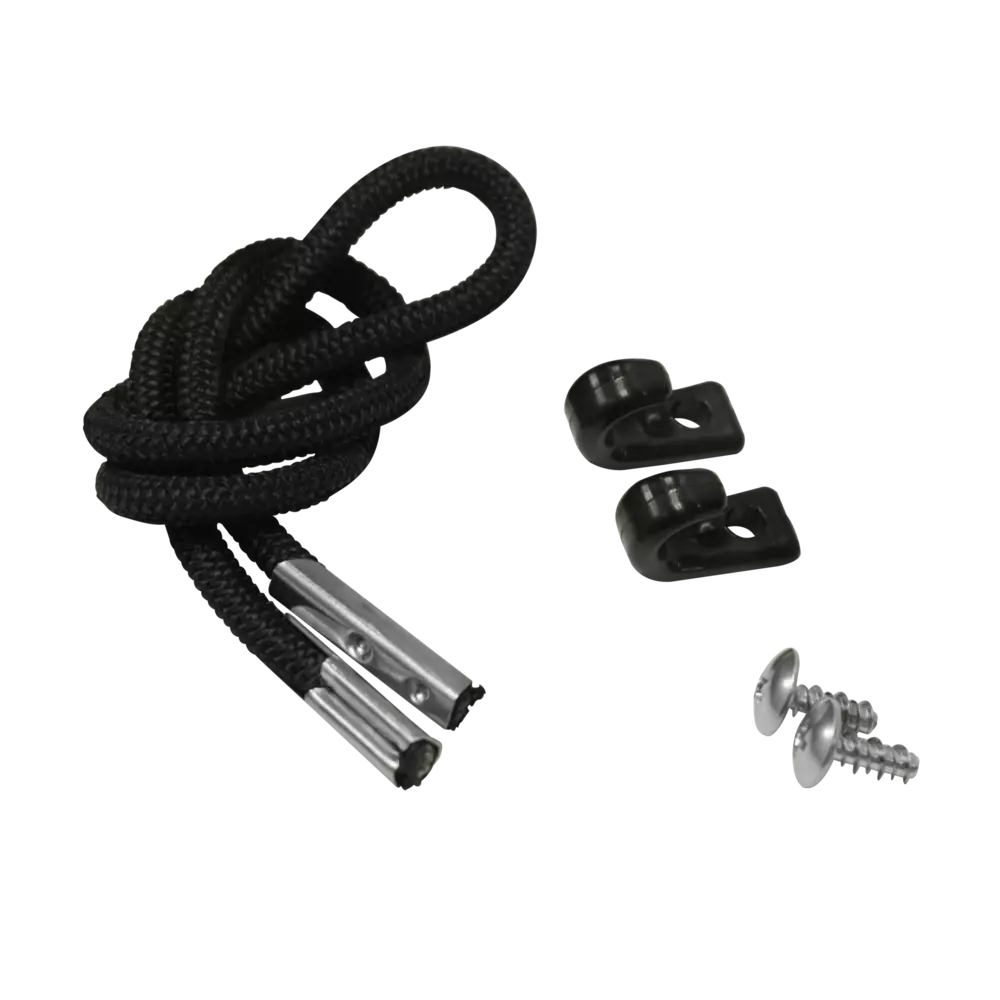 PELICAN - Attache-pagaie noir de 51 cm (20 po) avec crochet - Black - PS1265 - 