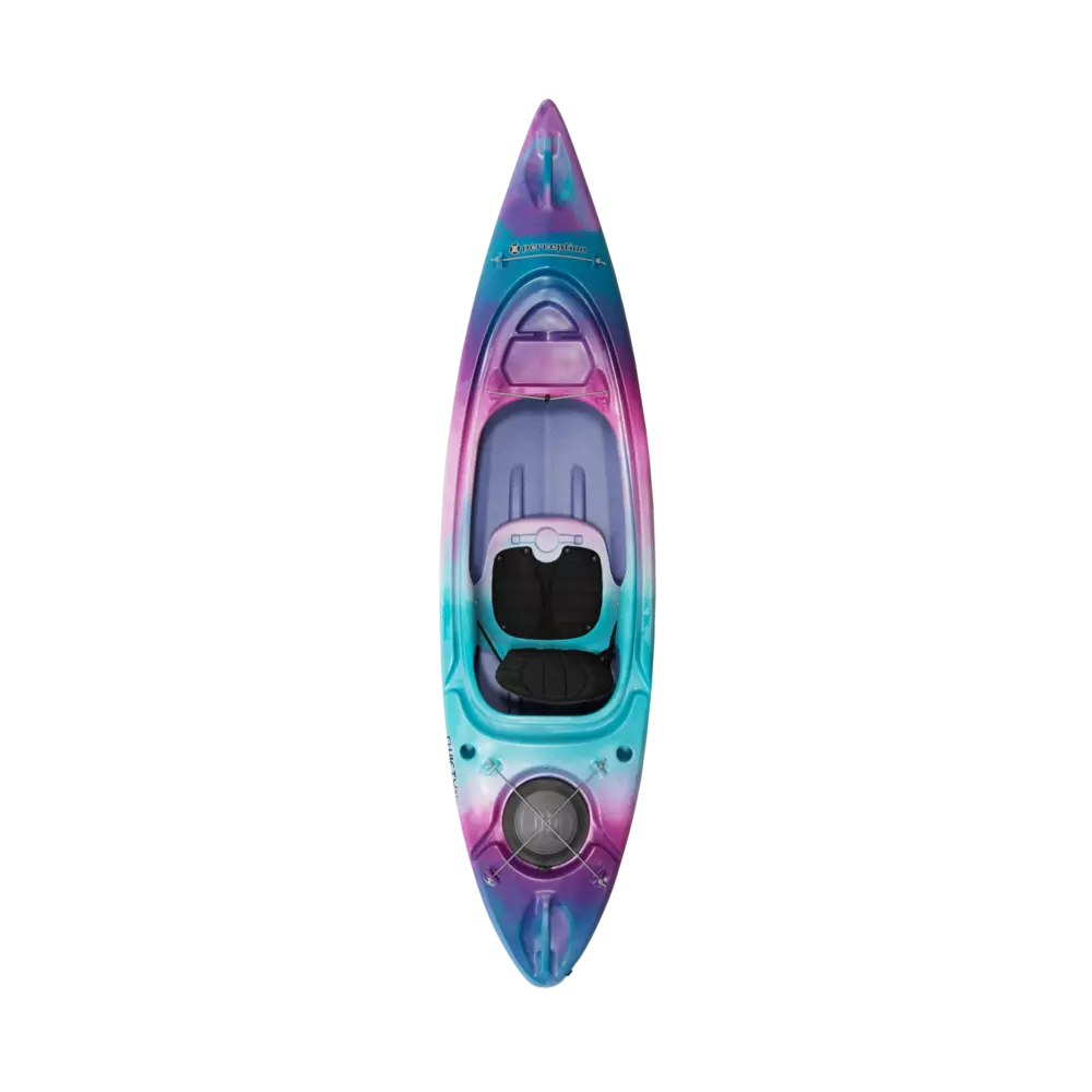 PERCEPTION - Swifty Deluxe 9.5 Recreational Kayak - Purple - 9330064173 - TOP