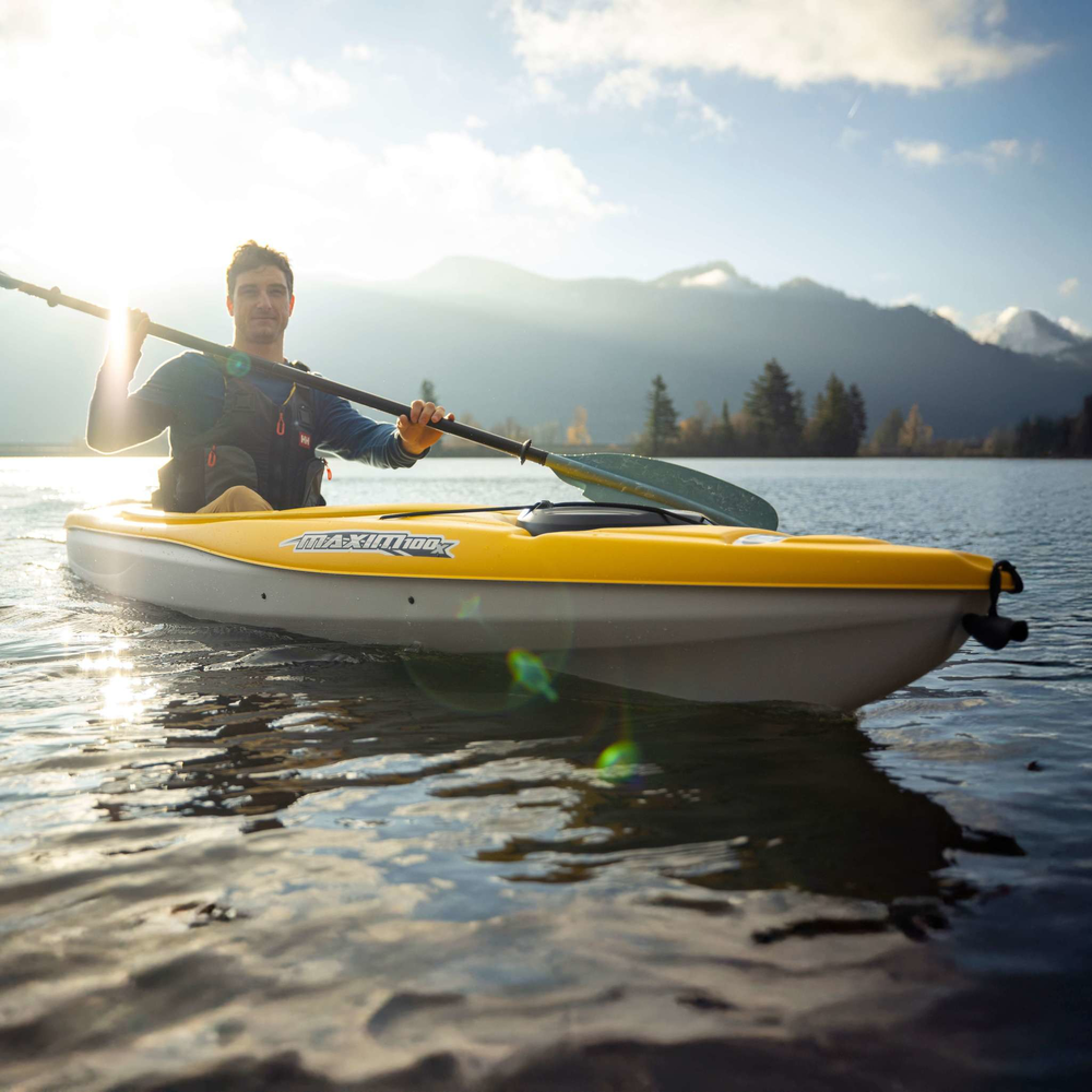 PELICAN - Maxim 100X Recreational Kayak - Yellow - KFA10P303-00 - LIFE STYLE 1