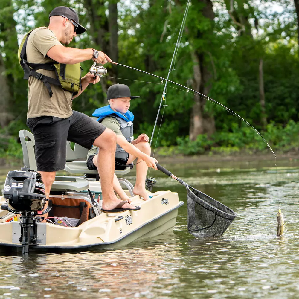 PELICAN - Bateau de pêche Bass Raider 10E - Green - BBA10P205-00 - LIFE STYLE 3