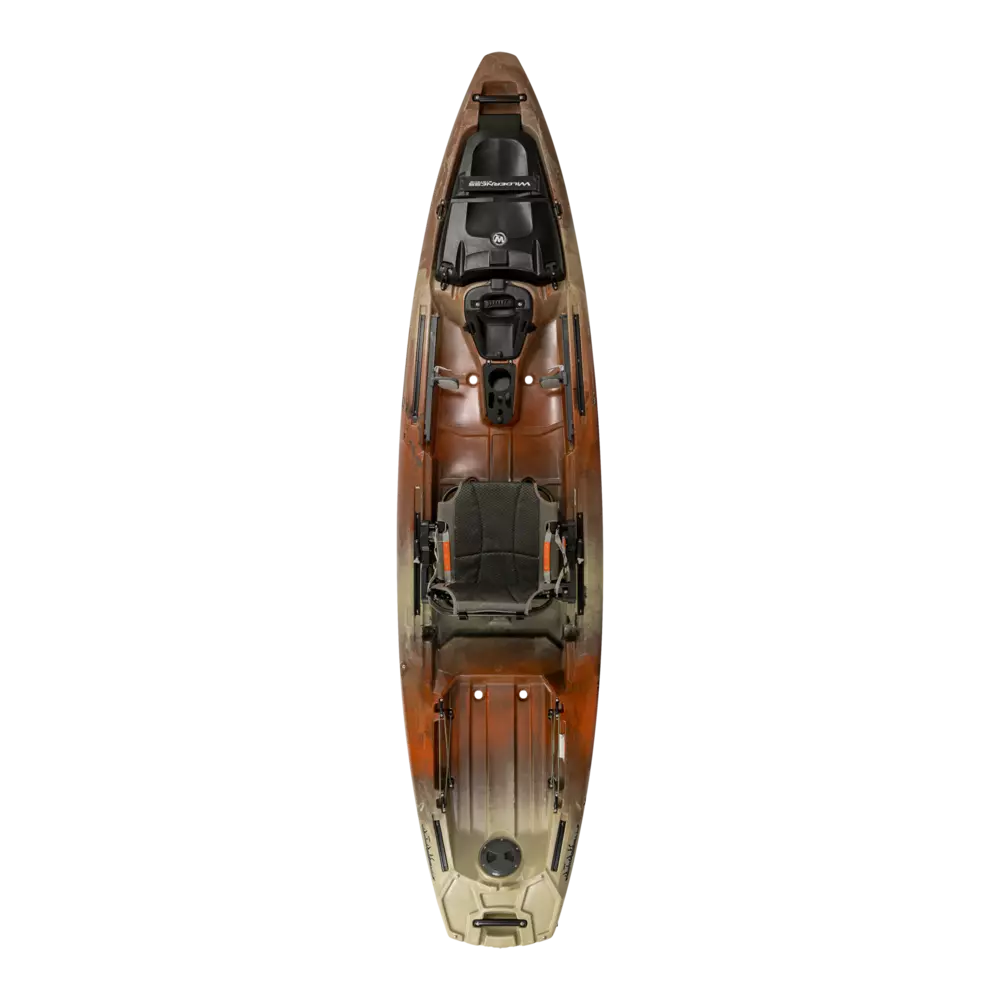 WILDERNESS SYSTEMS - A.T.A.K. 120 Fishing Kayak - Brown - 9750917203 - TOP