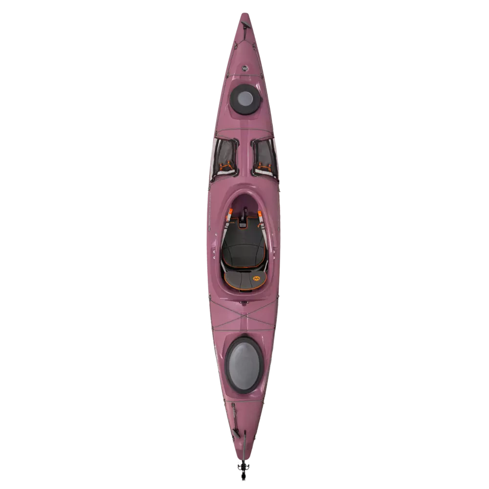 WILDERNESS SYSTEMS - Tsunami 145 Day Touring Kayak with Rudder - Purple - 9720468200 - TOP