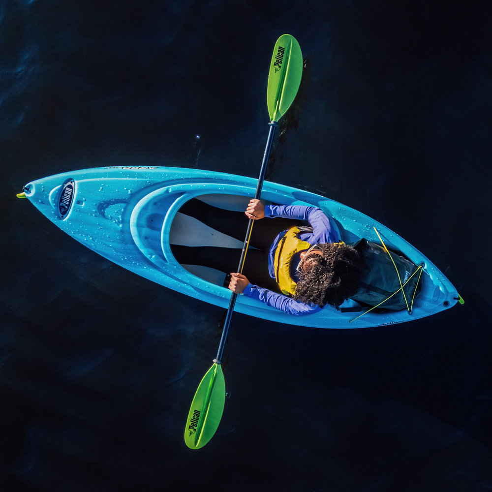 PELICAN - Argo 80X Recreational Kayak - Blue - KFF08P105-00 - LIFE STYLE 2