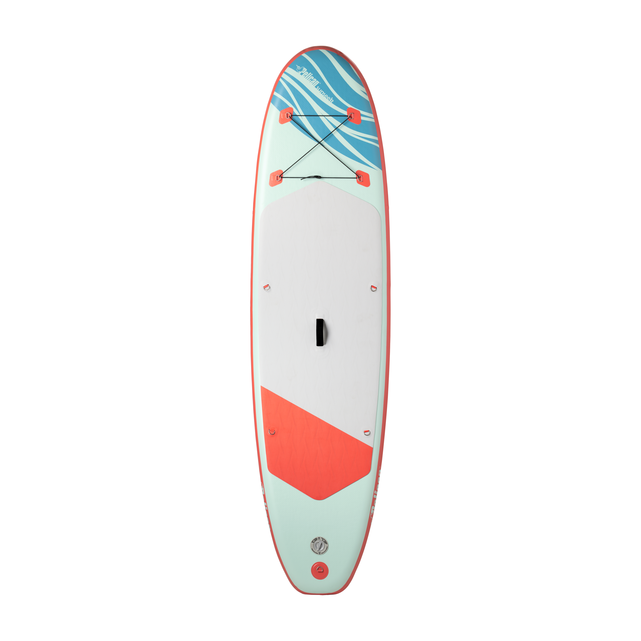 PELICAN - Sunseek 10'4" Recreational Inflatable Paddle Board - Blue - FMG10P105 - TOP