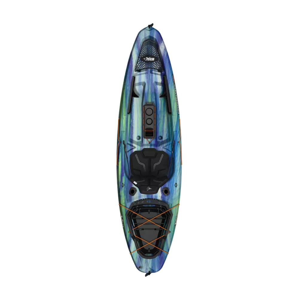 PELICAN - Challenger 100X Angler Fishing Kayak - Green - MBF10P303 - TOP