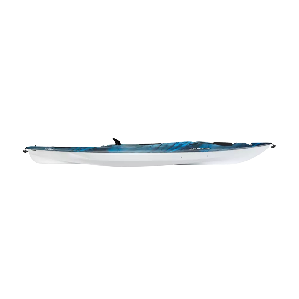 PELICAN - Ultimate 120X EXO Recreational Kayak - Grey - KYF12P300 - SIDE