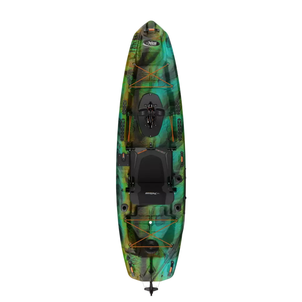 PELICAN - Catch 110HDII Fishing Kayak - Brown - KRP11P100 - TOP