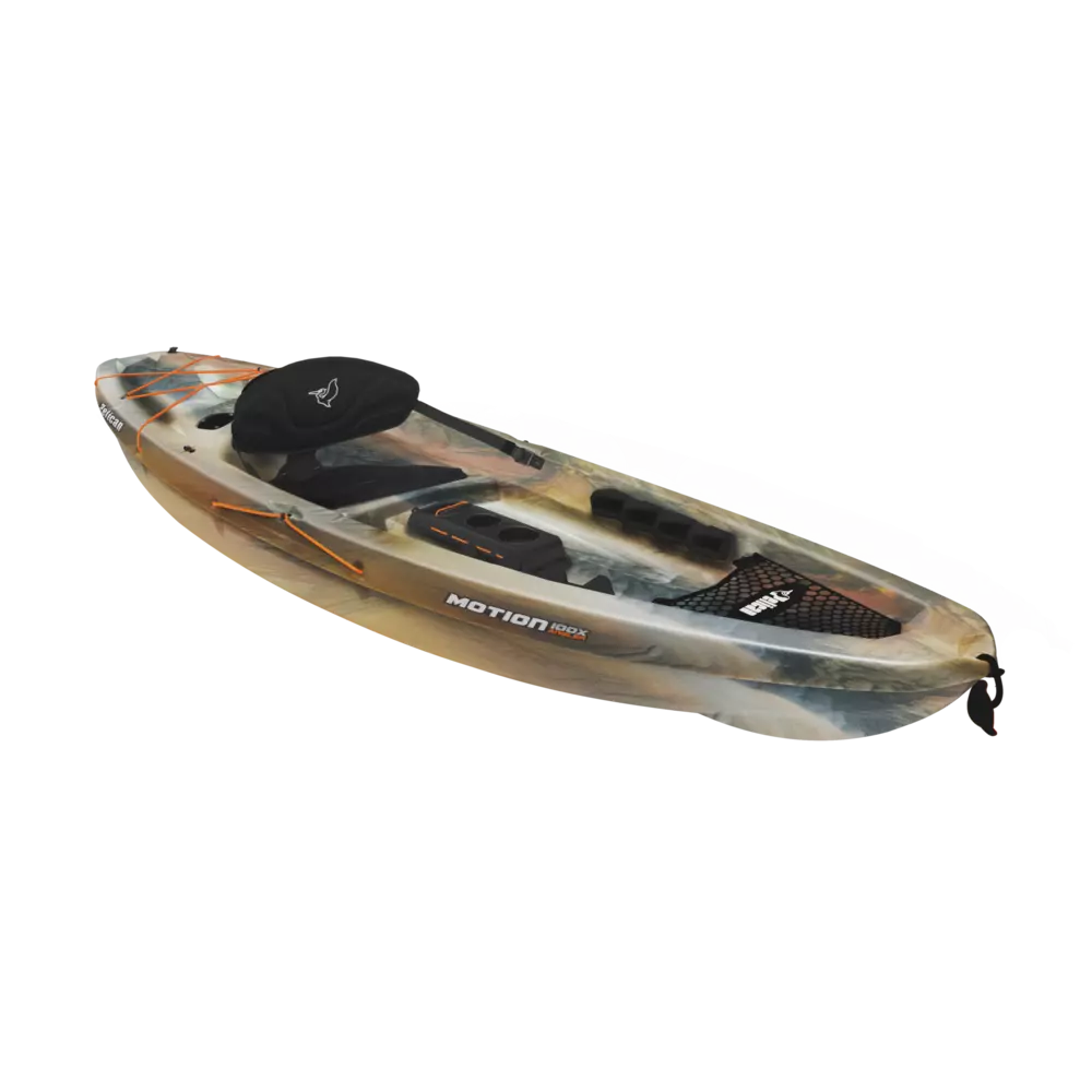 PELICAN - Motion 100X Angler Fishing Kayak - Grey - MBL10P305 - ISO