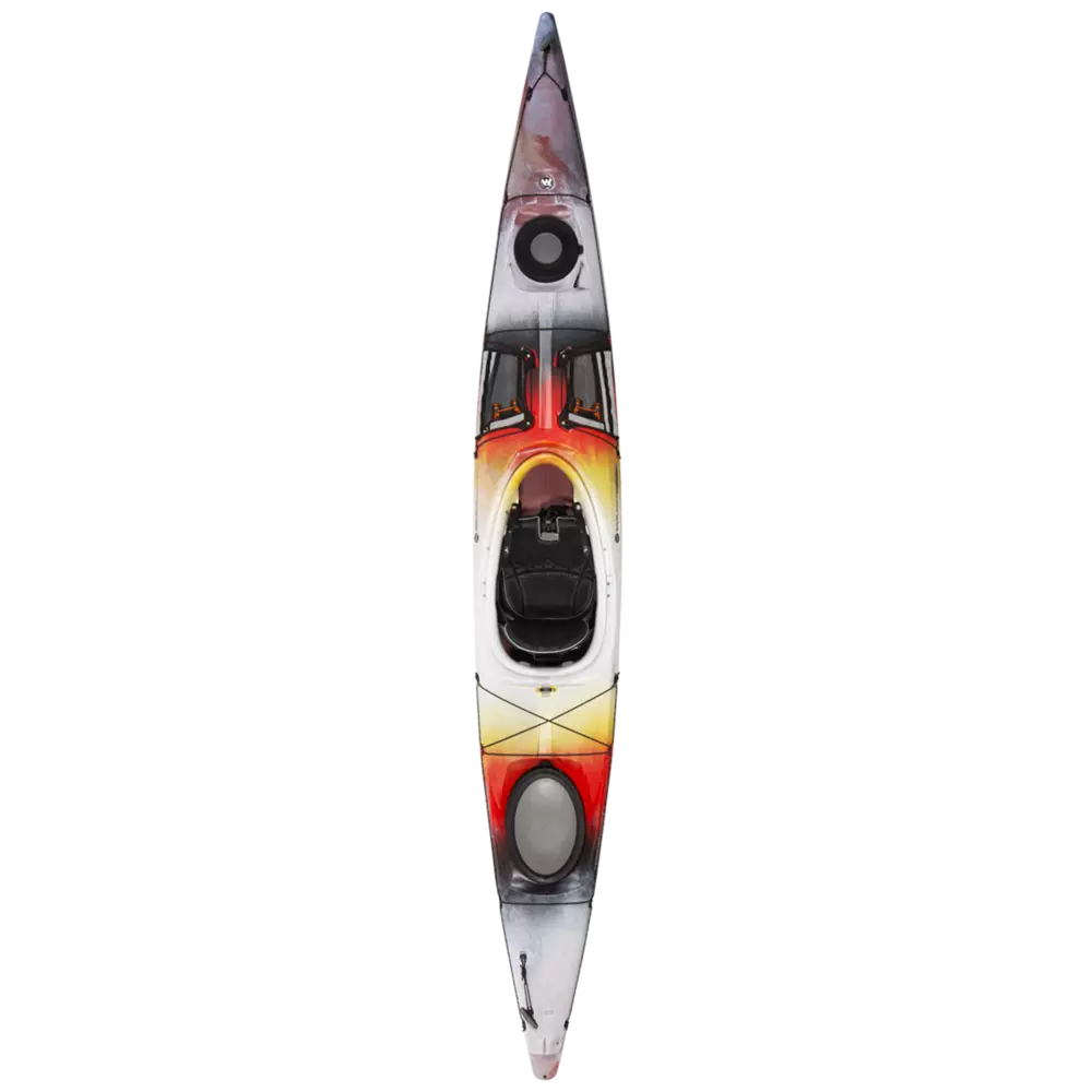 WILDERNESS SYSTEMS - Tsunami 145 Day Touring Kayak - Discontinued color/model - Red - 9720458171 - TOP 