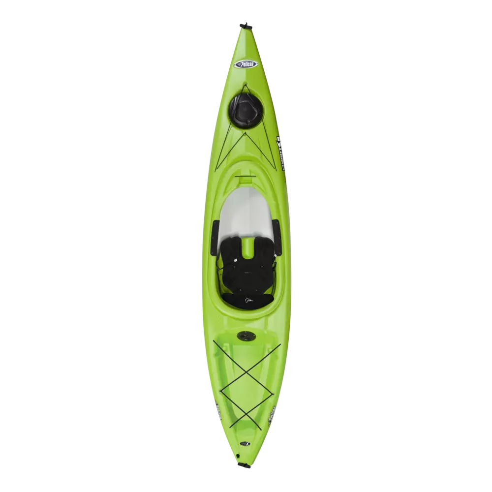 PELICAN - Vanquish 120X Recreational Kayak - Green - KYA12P108 - TOP