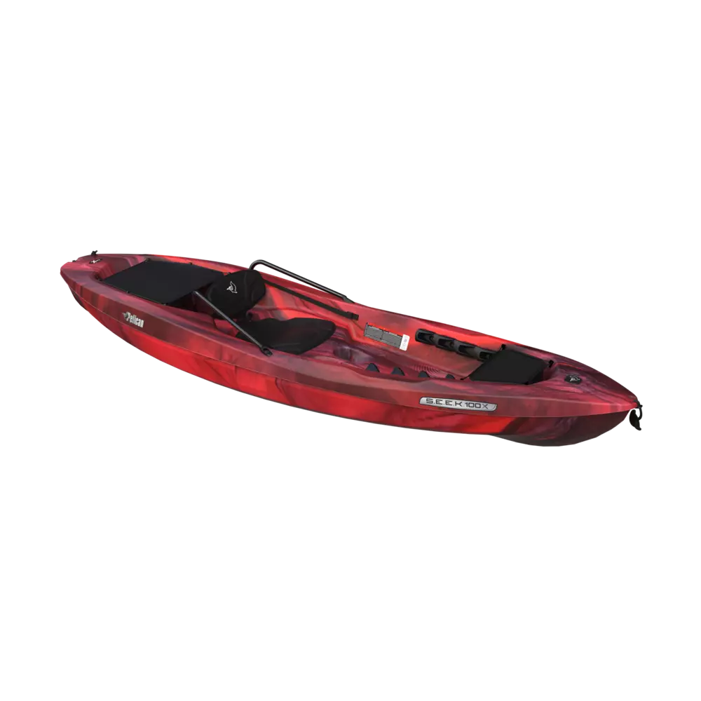 PELICAN - SEEK 100X Recreational Kayak - Red - MKL10P305-00 - ISO