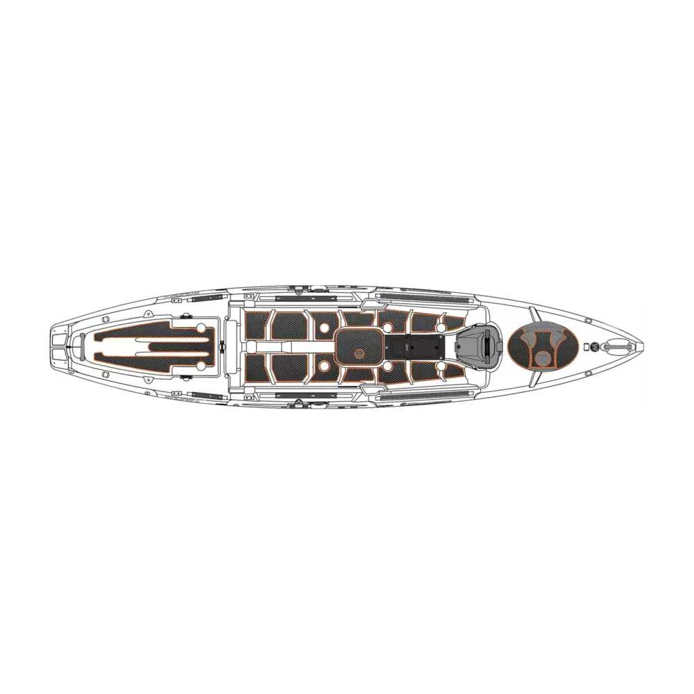 WILDERNESS SYSTEMS - Silent Traction - Radar 135 - Thick -  - 8070159 - TOP 