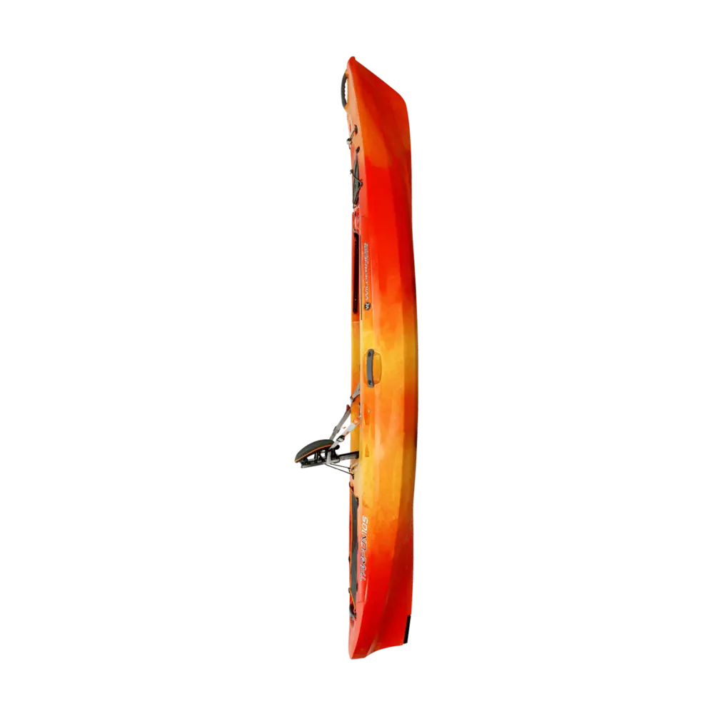 WILDERNESS SYSTEMS - Tarpon 105 Fishing Kayak - Orange - 9751110054 - SIDE
