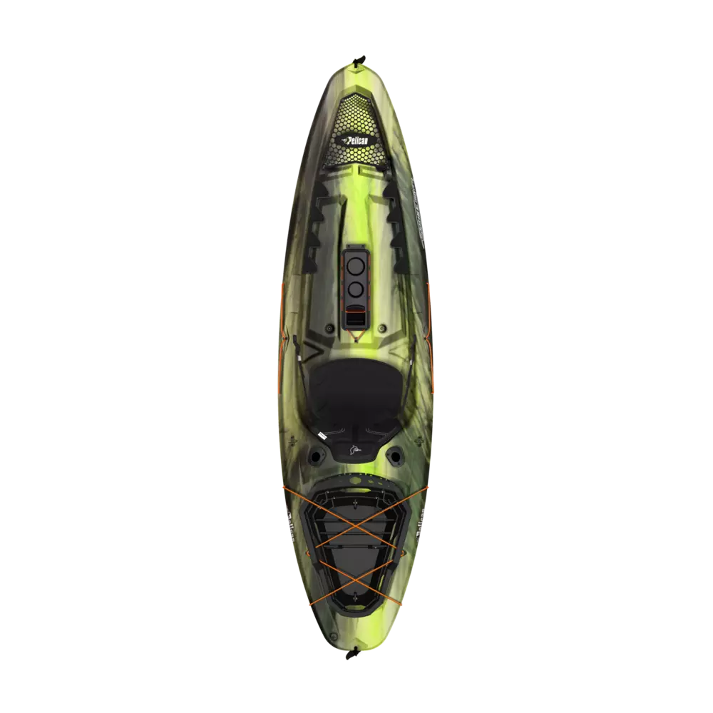 PELICAN - Strike 100NXT Fishing Kayak - Grey - MBL10P505 - TOP