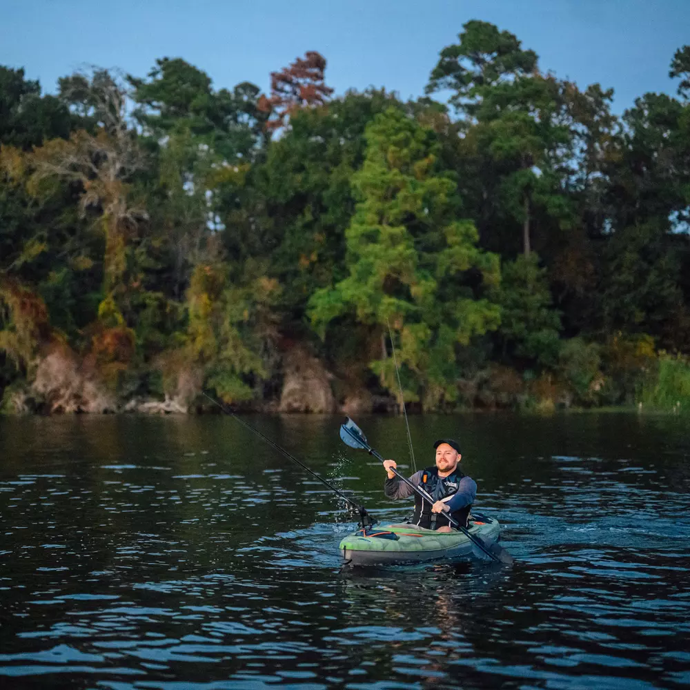 PELICAN - Argo 100X Angler Fishing Kayak - Grey - KFF10P204-00 - LIFE STYLE 1