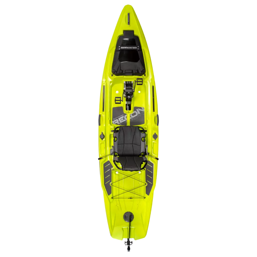 WILDERNESS SYSTEMS - Recon 120 HD Fishing Kayak - Discontinued color/model - Yellow - 9751090180 - TOP
