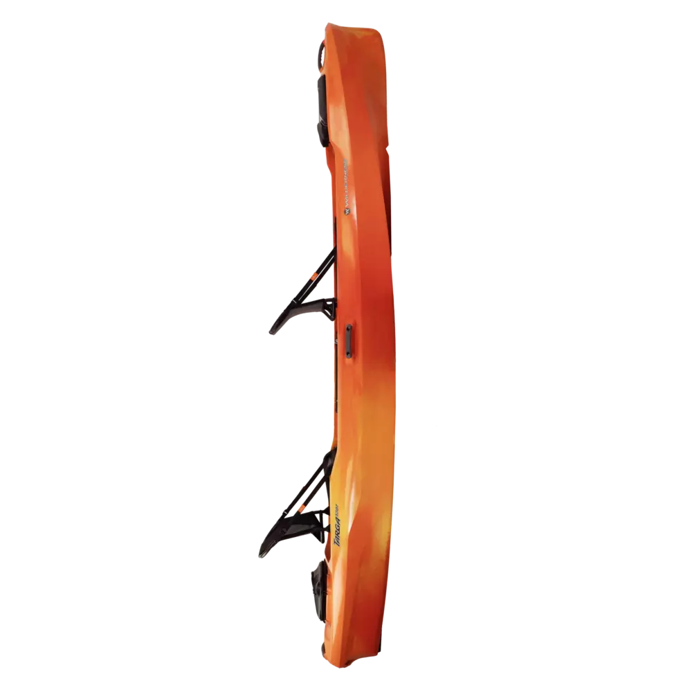 WILDERNESS SYSTEMS - Targa 130T Recreational Kayak - Orange - 9751133054 - SIDE