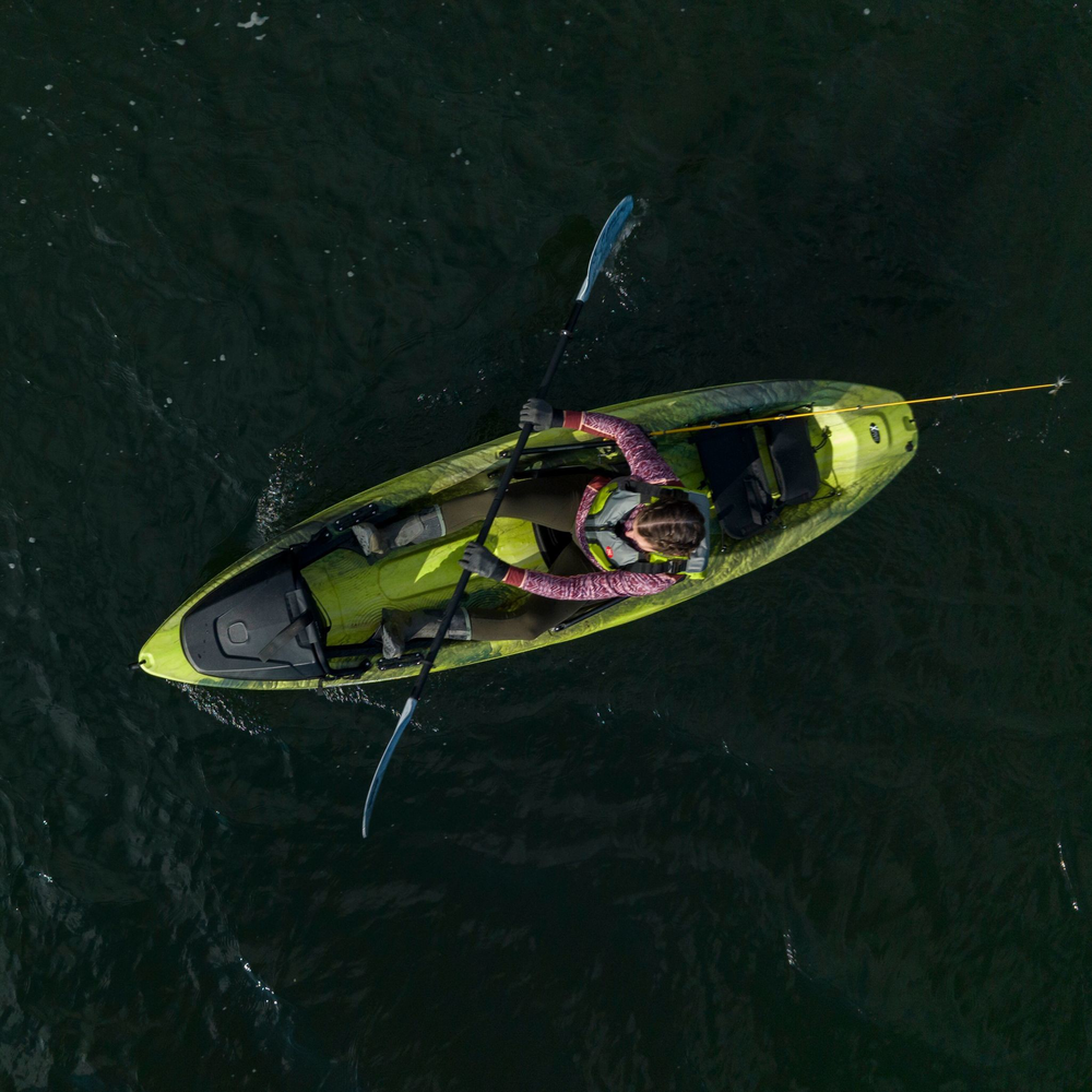 PELICAN - SEEK 100XP Angler Fishing Kayak - Grey - MKL10P905 - LIFE STYLE 2