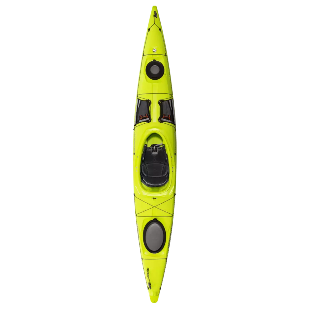 WILDERNESS SYSTEMS - Tsunami 140 Day Touring Kayak with Rudder - Discontinued color/model - Yellow - 9720418180 - TOP