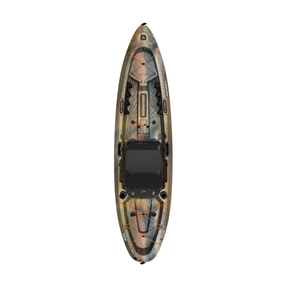 PELICAN - Rebel 100XP Angler Fishing Kayak - Grey - MGL10P505 - TOP