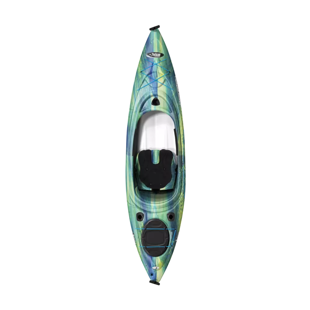 PELICAN - Intrepid 100XP Fishing Kayak - Grey - KXP10P104 - TOP