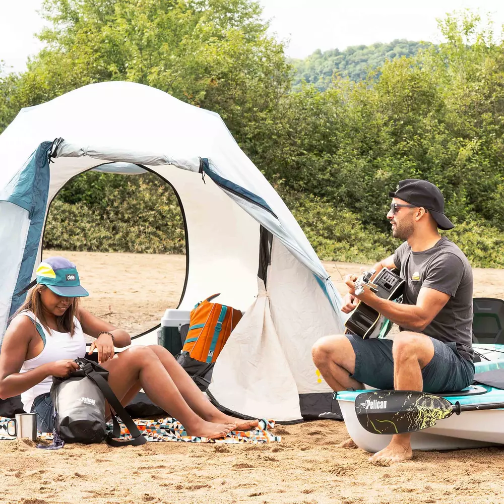 PELICAN - Symbiosa Adjustable Kayak Paddle 240-250 cm (94.5"-98.4") - Black - PS1971-00 - LIFE STYLE 3