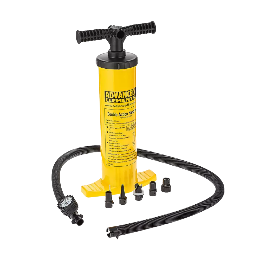 ADVANCED ELEMENTS - Double-Action Hand Pump for Low-Pressure Inflatables - Black - AE2011 - ISO 