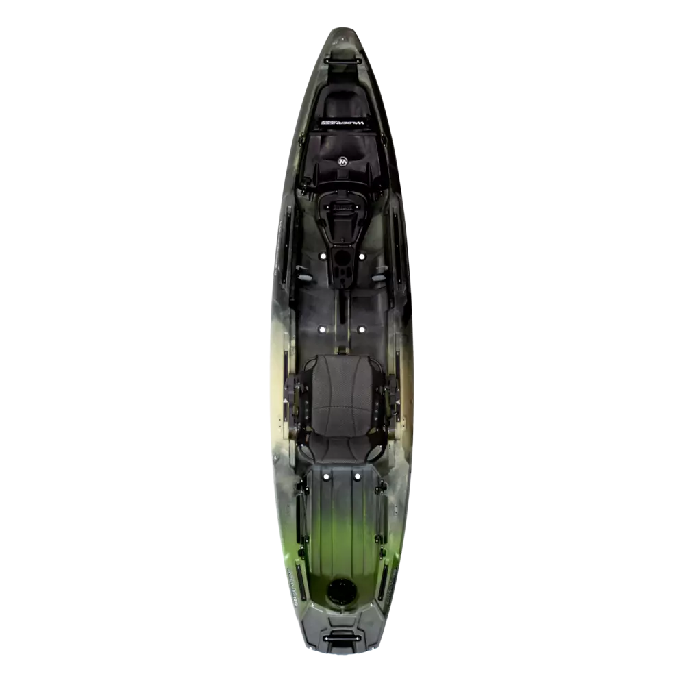 WILDERNESS SYSTEMS - A.T.A.K. 120 Fishing Kayak - Brown - 9750917182 - TOP