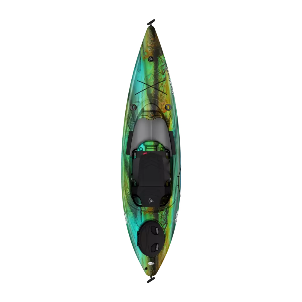 PELICAN - Coast 100XR Sit-in Recreational Kayak - Brown - MDP10P600 - TOP