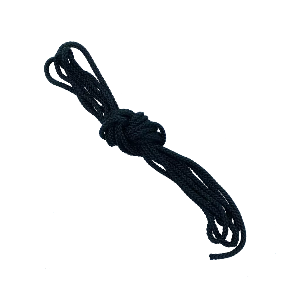 PELICAN - Black Polypropylene Rope 88 in. / 223 cm -  - PS2177-00 - TOP