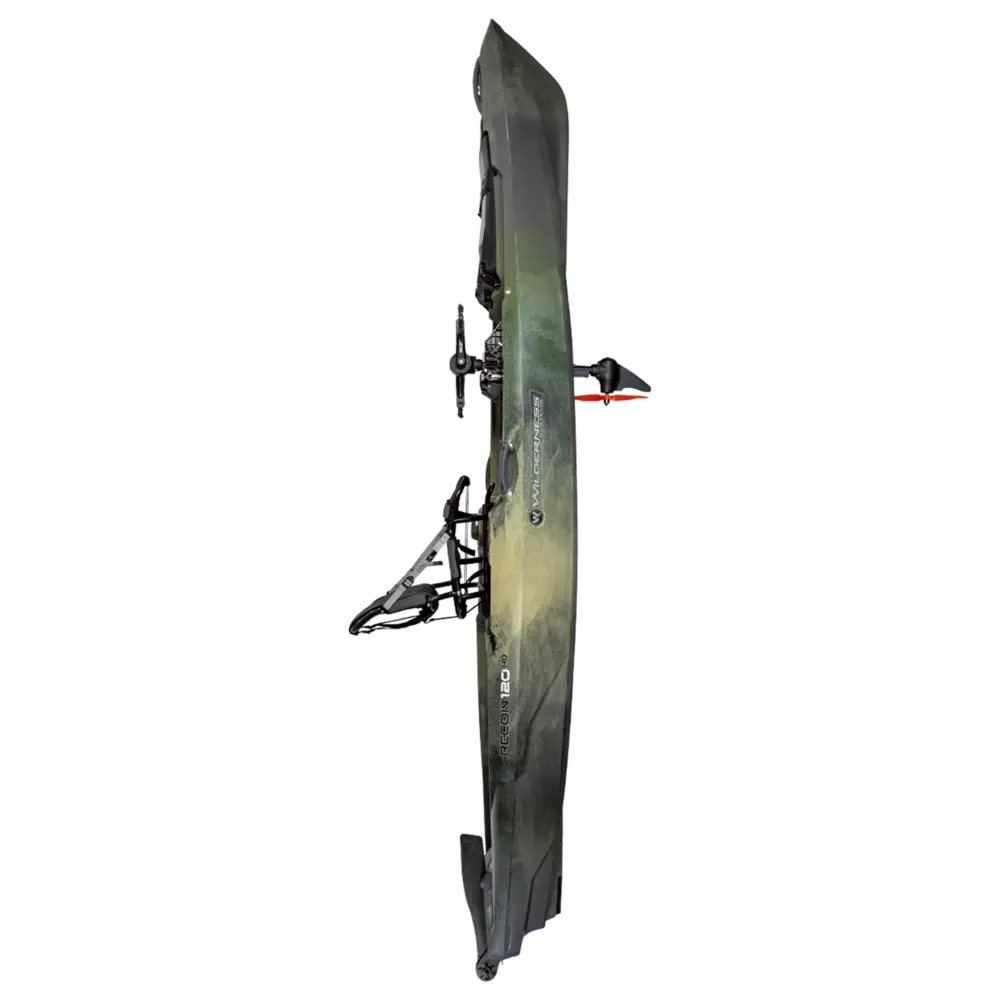 WILDERNESS SYSTEMS - Recon 120 HD Fishing Kayak - Discontinued color/model - Brown - 9751090182 - SIDE