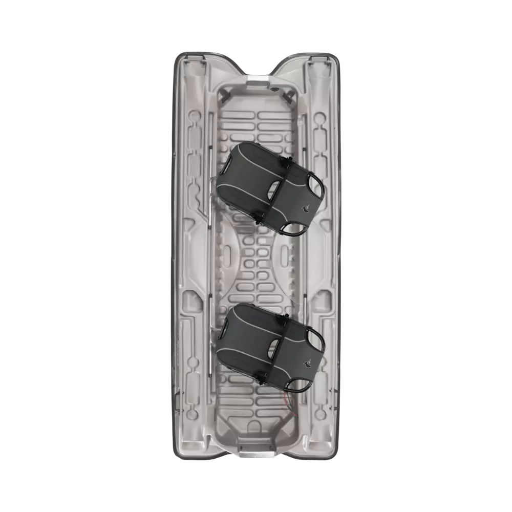 PELICAN - Bass Raider 10E NXT Fishing Boat - Grey - BBA10P401 - TOP