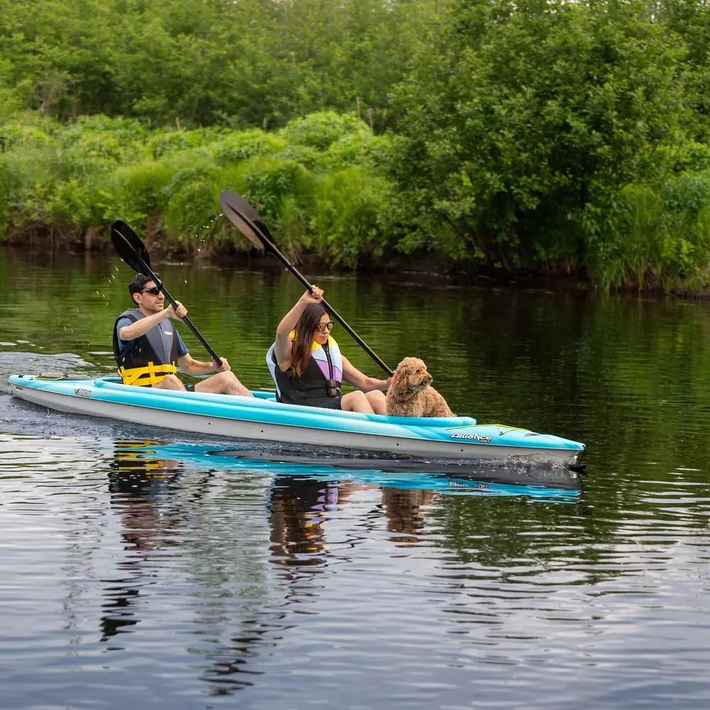 PELICAN - Alliance 136T Tandem Kayak - Blue - KCF14P106-00 - LIFE STYLE 1