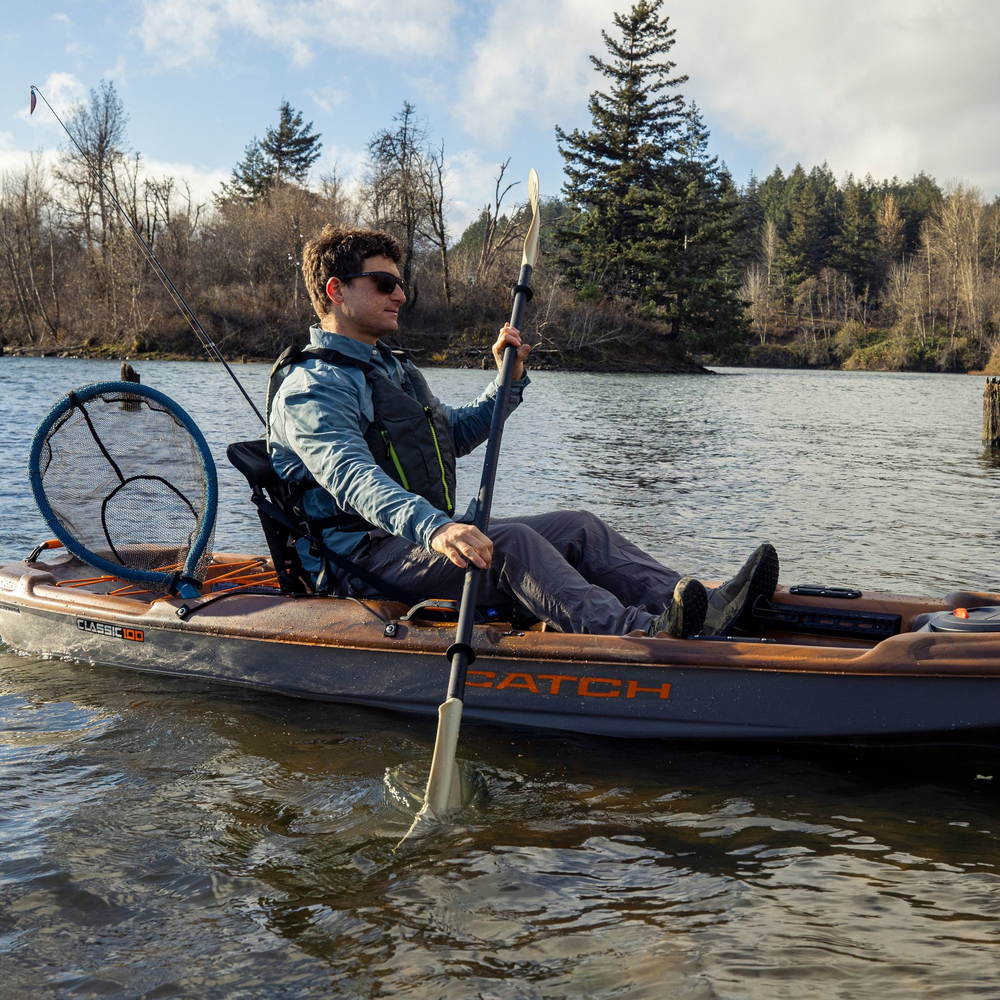 PELICAN - Catch Classic 100 Fishing Kayak - Orange - KRP10P405 - LIFE STYLE 3