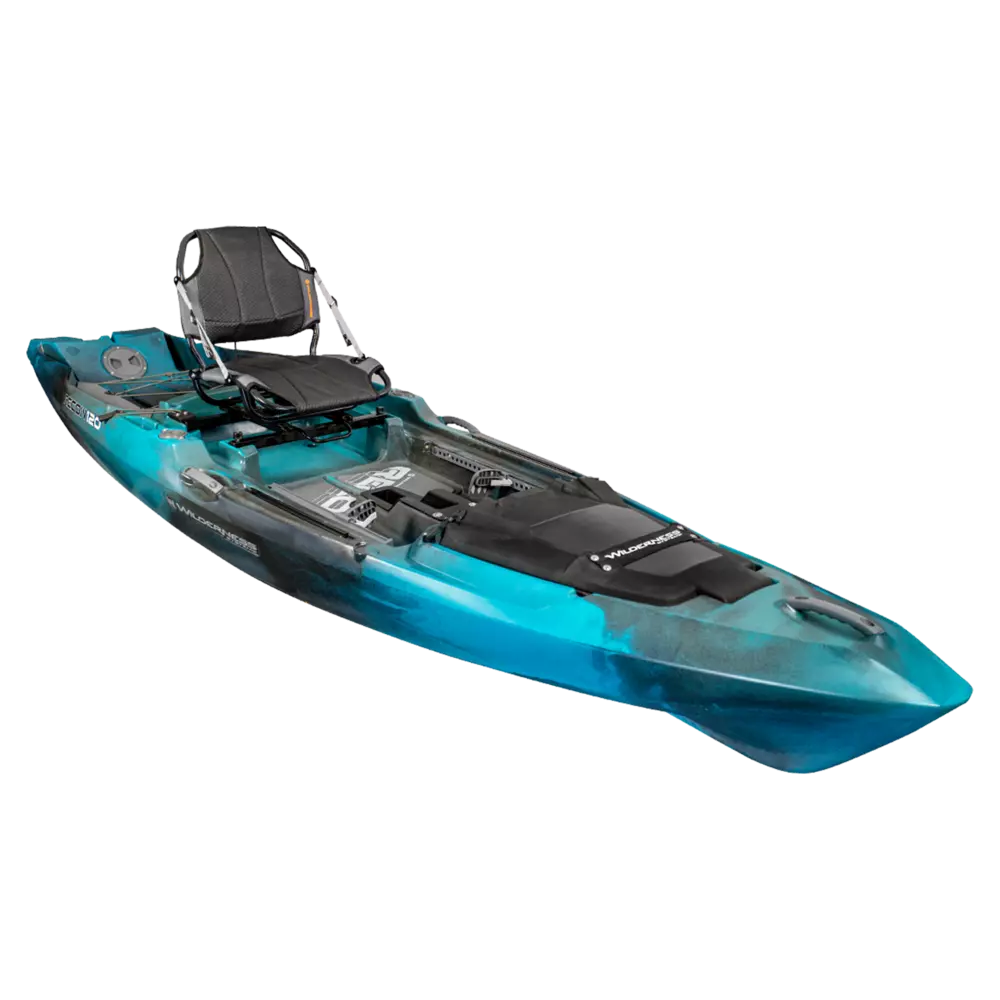 WILDERNESS SYSTEMS - Recon 120 Fishing Kayak - Discontinued color/model - Blue - 9751100110 - ISO 