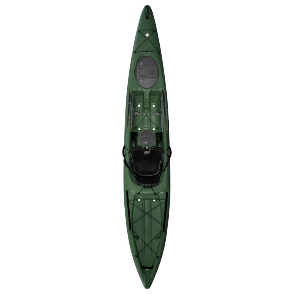 WILDERNESS SYSTEMS - Tarpon 140 Fishing Kayak - Green - 9750405201 - TOP