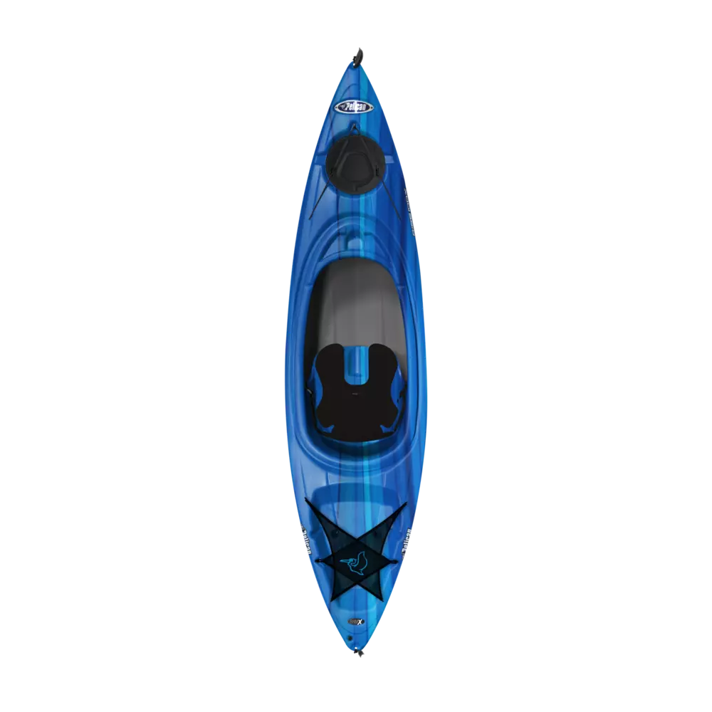 PELICAN - Rise 100X Recreational Kayak - Blue - KFF10P900 - TOP