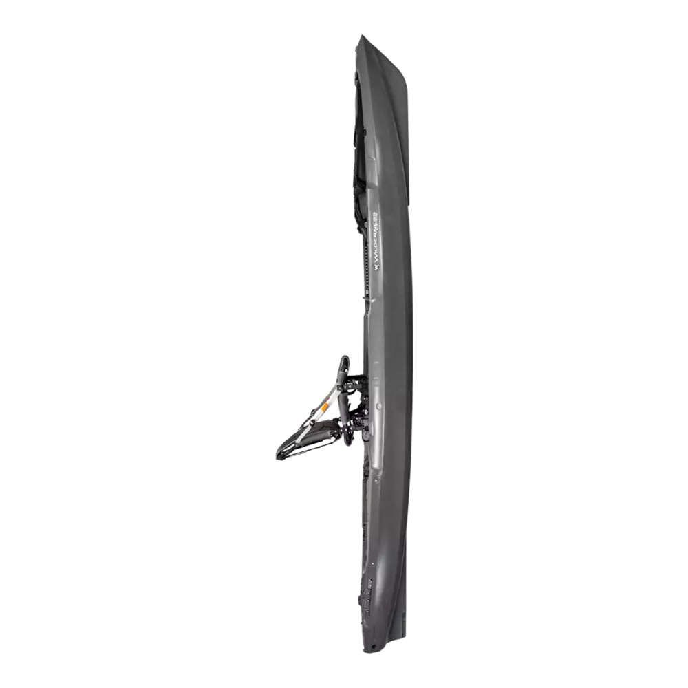 WILDERNESS SYSTEMS - A.T.A.K. 120 Fishing Kayak - Grey - 9750917153 - SIDE