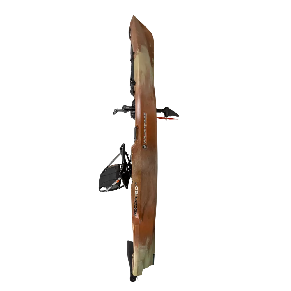 WILDERNESS SYSTEMS - Kayak de pêche RECON 120 HD avec siège AirPro ACES - Brown - 9751094203 - SIDE