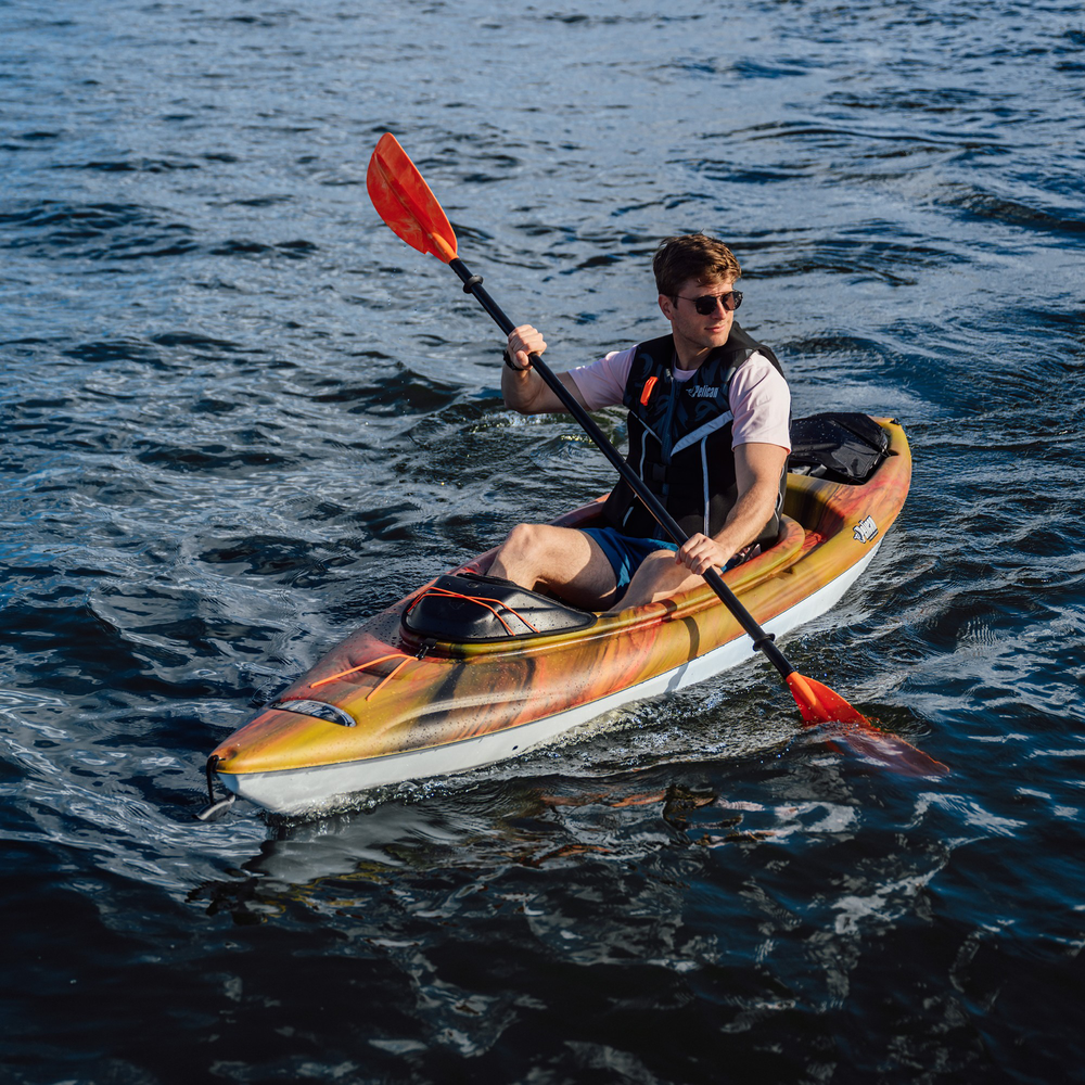 PELICAN - Orion 100X Recreational Kayak - Yellow - KAP10P205-00 - LIFE STYLE 1